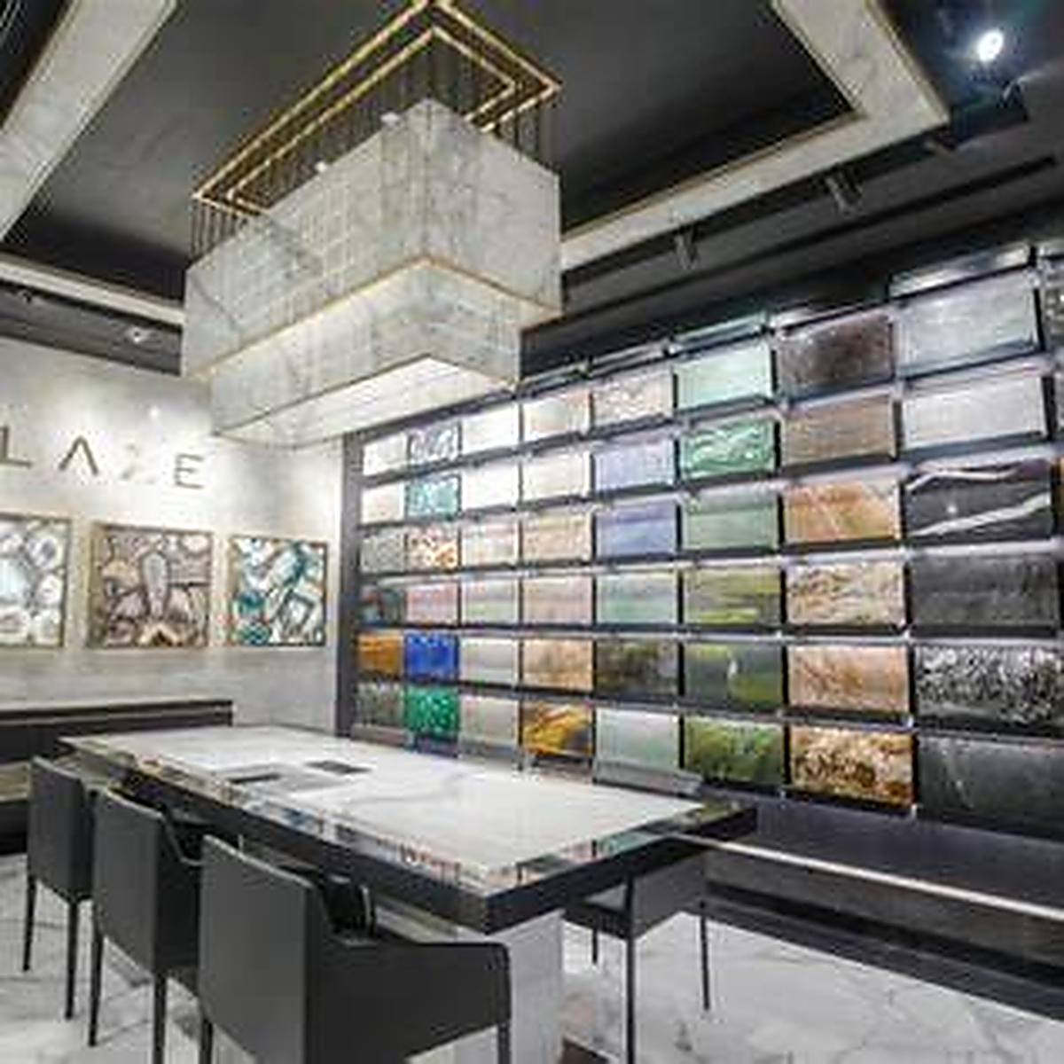 Showroom wall